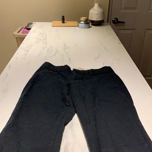Black trousers Banana Republic